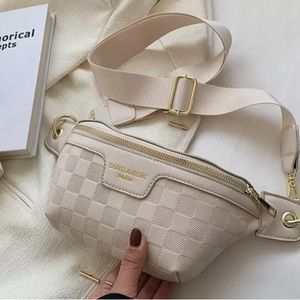 Faux leather bum bag Saint Lauren